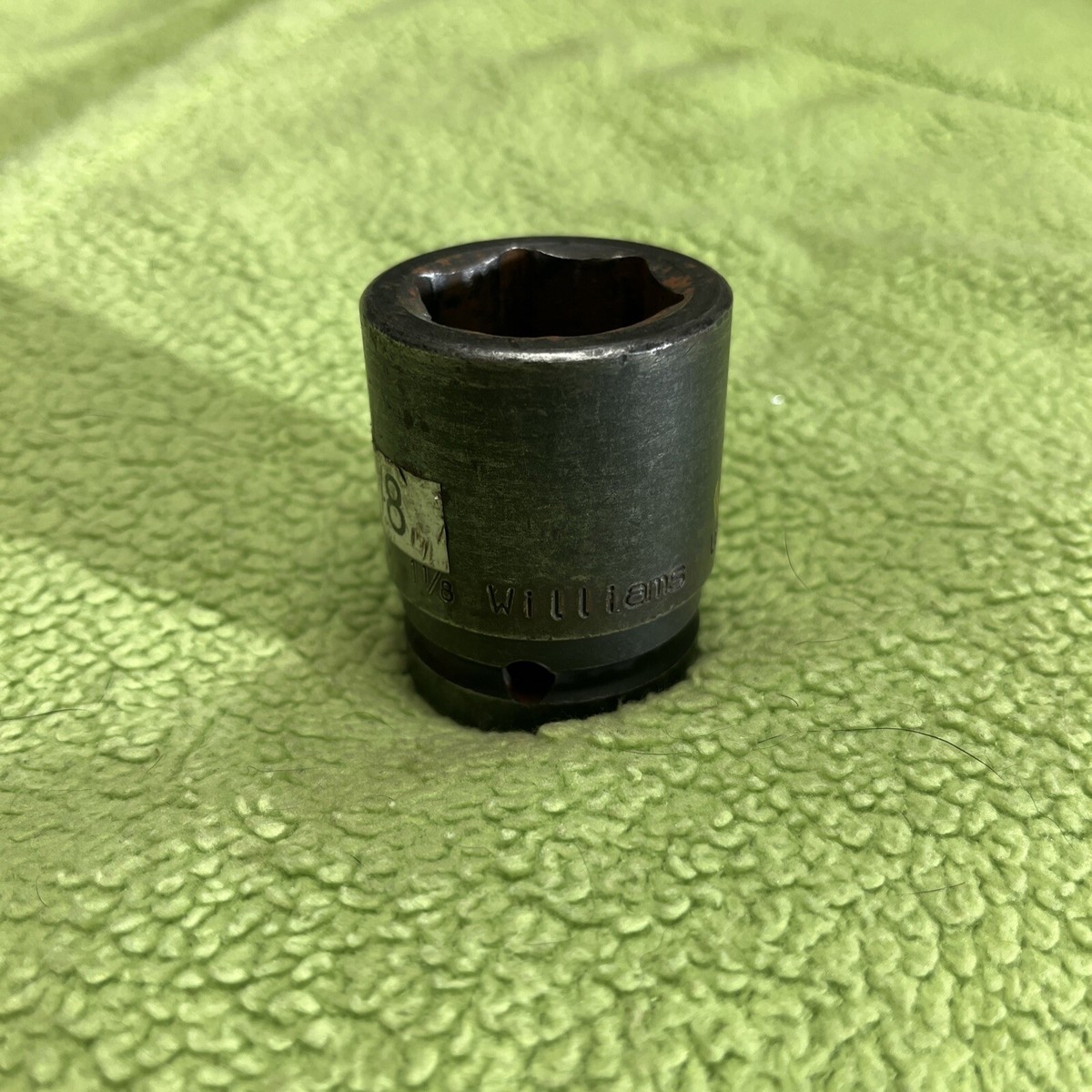 Williams 1/2 Zoll Antrieb Schlag-Stecknuss – 1 1/8 Zoll, 6-Punkt, Flach, Für Schlagschrauber