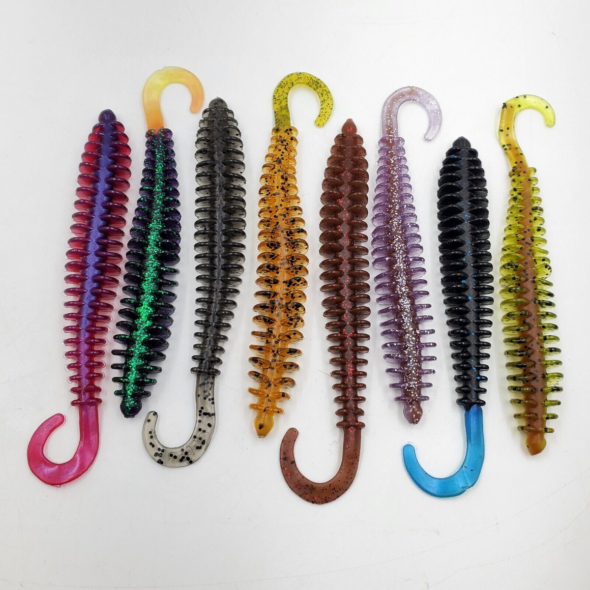 Rubber Worms Bulk Plastic Fishing Worms Trout Worms: – Cleardrift