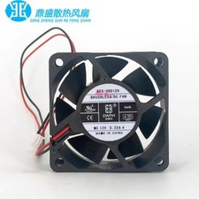 DWPH EFS-06D12H 6020 12V 0.25A 6CM 2-Wire Power Inverter Cooling Fan