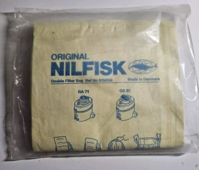 #ad Nilfisk 81585000 Vacuum Cleaner Bags for GA 71 GS 81 $10.20