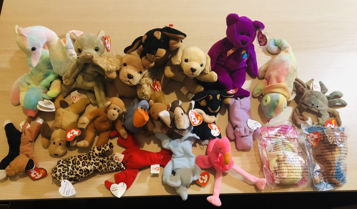 Beanie Babies - Lot Of 127 (includes Unopened minis) | eBay