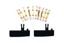 Carrera 20020366 - 2 Guide Keels incl. 8 Double Grinders Slot Car Track Accessor