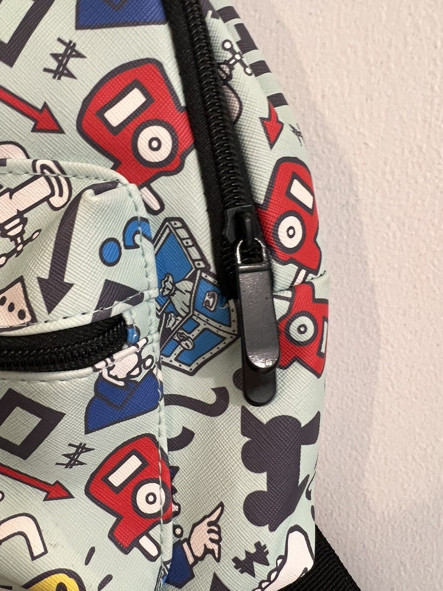 Hasbro Gaming Monopoly Small School Backpack Bag Travel Bag  display picture 1
