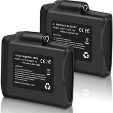 7.4V 3500mAh Lithium Polymer Batteries - 2pcs Rechargeable Li-Polymer Batteri...