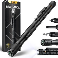 Multitool Stift 8 In 1 Mit Kompass Geschenk FüR MäNner Vatertag Camping Gadgets