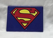 ATA BOY Superman Logo Locker Magnet 3.5" x 2.75" DC Comics