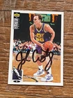 1994-95 UD Collector's Choice 1994 John Crotty signed Autographed AUTO