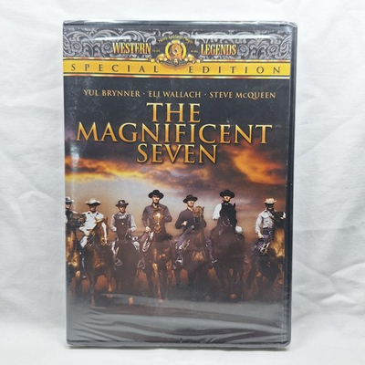#ad The Magnificent Seven DVD 2001 – Yul Brynner Steve McQueen – Western Legends $7.53