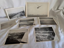 WWII USAF black  white aircraft photos lot of 6 Rick helicopter