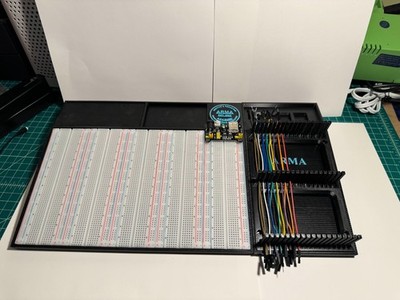 Solderless Breadboard Circuit Prototyping Station Wire Comb Bundle