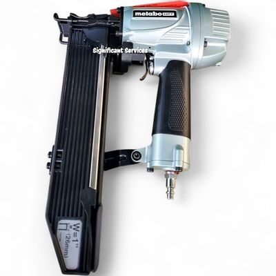 #ad Metabo HPT N5024A2 Stapler Pneumatic Nailers Lathing 16 Gauge 1quot; Width 2quot; Length $259.00