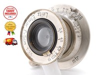Nickel Near Mint Leica Leitz Elmar 50mm f3.5 L39 LTM Screw mount Lens Japan