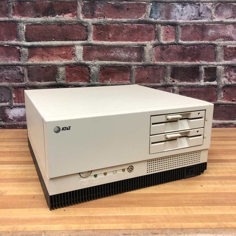 Vintage AT&T 6386 WGS PC Computer Complete & Powers On