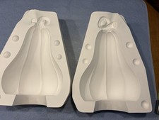 New Clay Magic Ceramic Slip Mold Lg. Oblong Pumpkin Gourd 3973