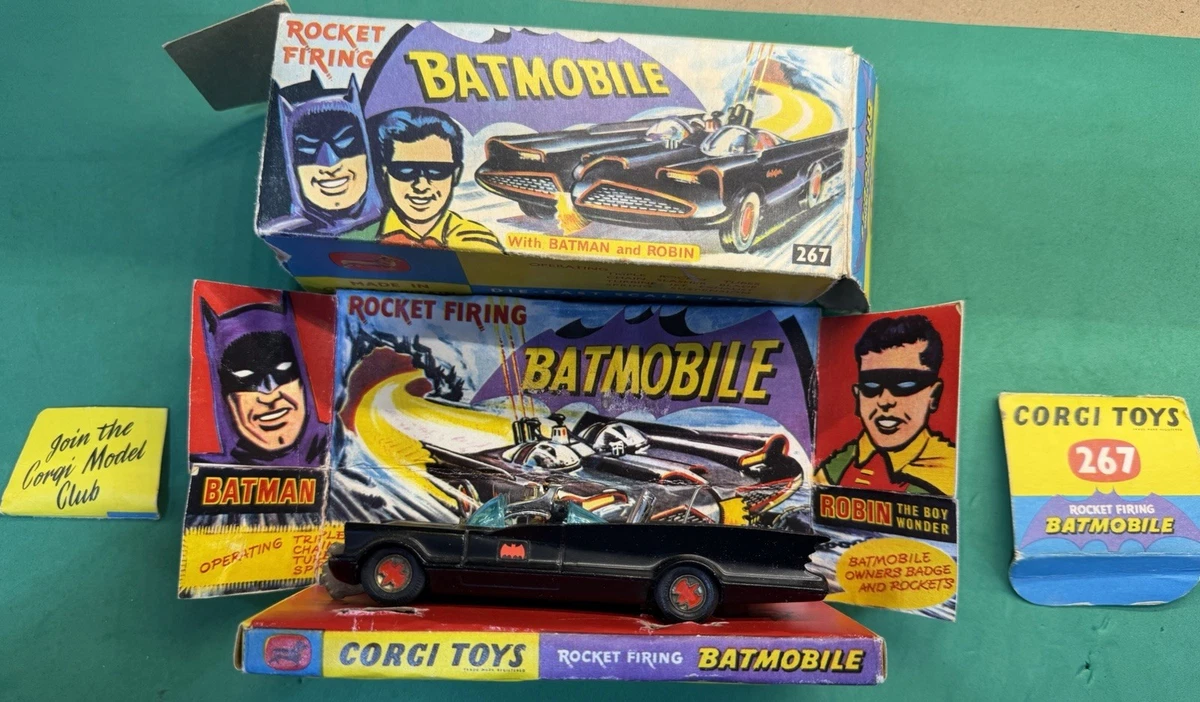 Corgi Batmobile Vintage Manufacture Diecast Cars, Trucks & Vans