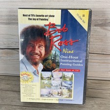 Bob Ross: The Joy of Painting 9 One-Hour Instructional Guides 10-DVDs Set Sealed