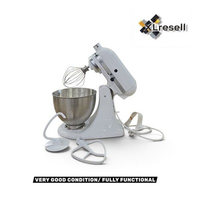 KitchenAid Classic Series 4.5-Qt Tilt-Head Stand Mixer K45SSWH White