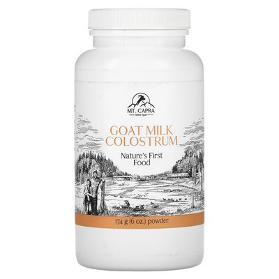 2 X Mt. Capra, Goat Milk Colostrum, 6 oz (174 g)