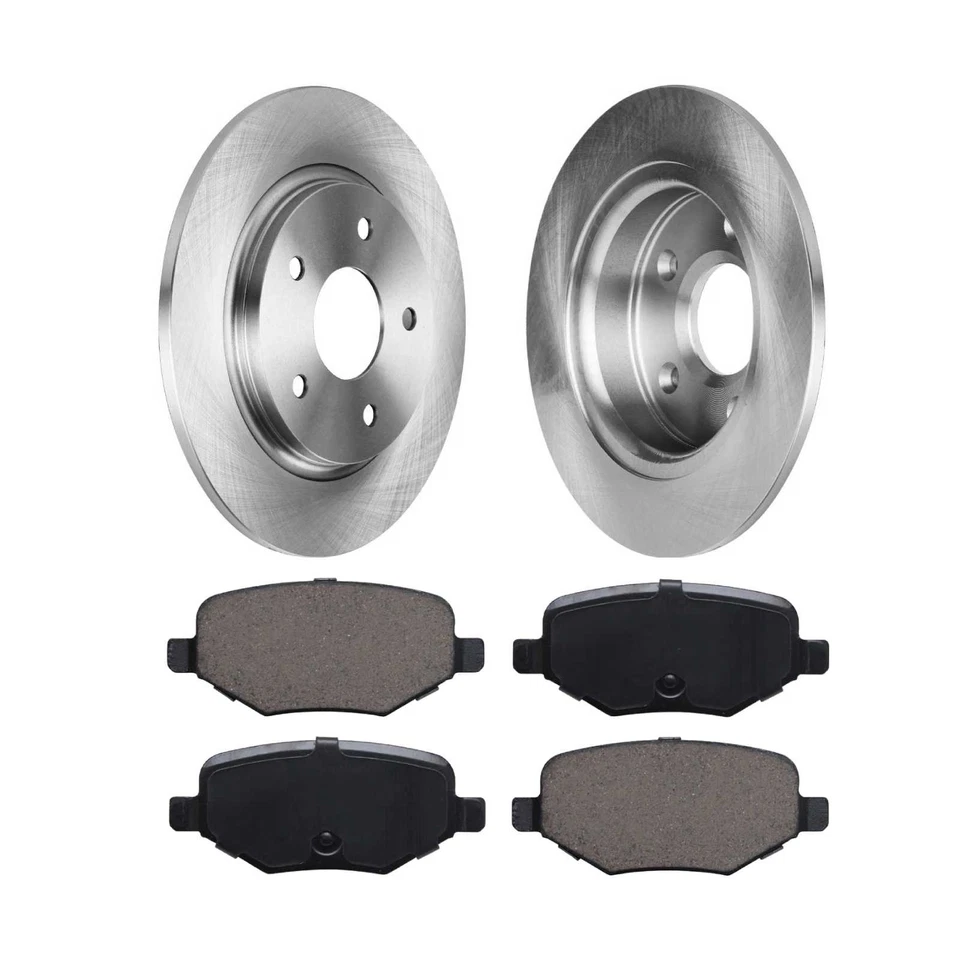 Pastillas de freno de rotor delanteras y traseras para Ford Flex Explorer Taurus MKT MKS Foto 3 de 3