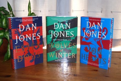 Essex Dogs Trilogy by Dan Jones SIGNED & NUMBERED Broken Binding - NEW & UNREAD