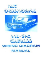 1967 Oldsmobile 442 Cutlass F-85 Wiring Diagrams Manual 1967 Oldsmobile 442 Cutlass F-85 Wiring Diagrams Manual