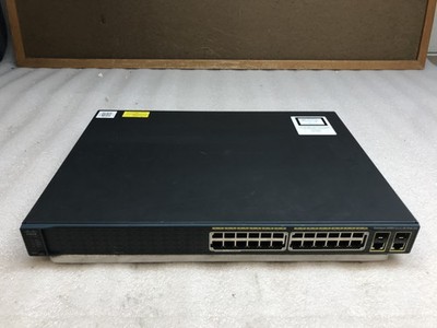 Cisco Catalyst 2960 series 24 Port PoE Ethernet Switch WS-C2960-24PC-L