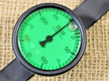 SOS Divers Depth Gauge Gage Scuba Wrist Mount 250 Feet Max Vintage Gear VG