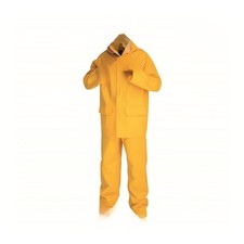 Image of Tuffsafe 2 Piece Rainsuit Size Small Yellow