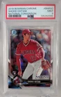 2018 Bowman Chrome - Shohei Ohtani RC PSA 9 National Convention Pitching