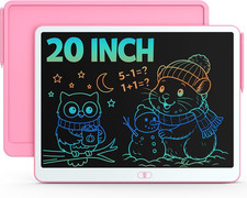 20 Inch LCD Writing Tablet for 3-8 Year Olds - Electronic Drawing Pad and Doodle