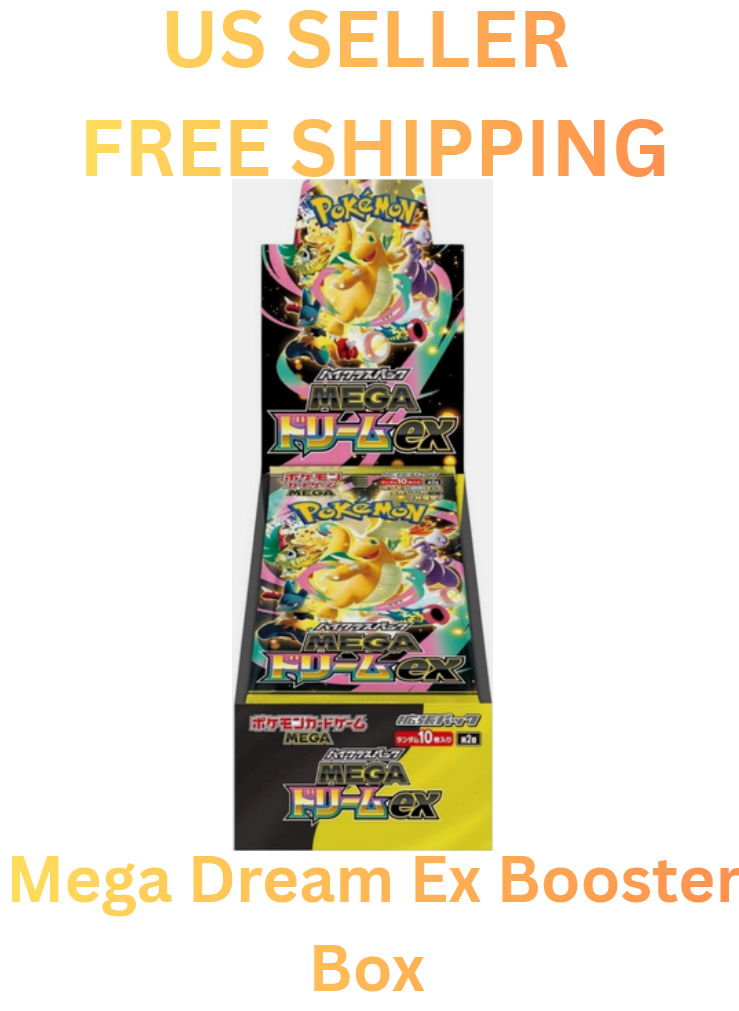 Mega Dream ex Booster Box M2a Sealed Pokemon TCG US Seller IN