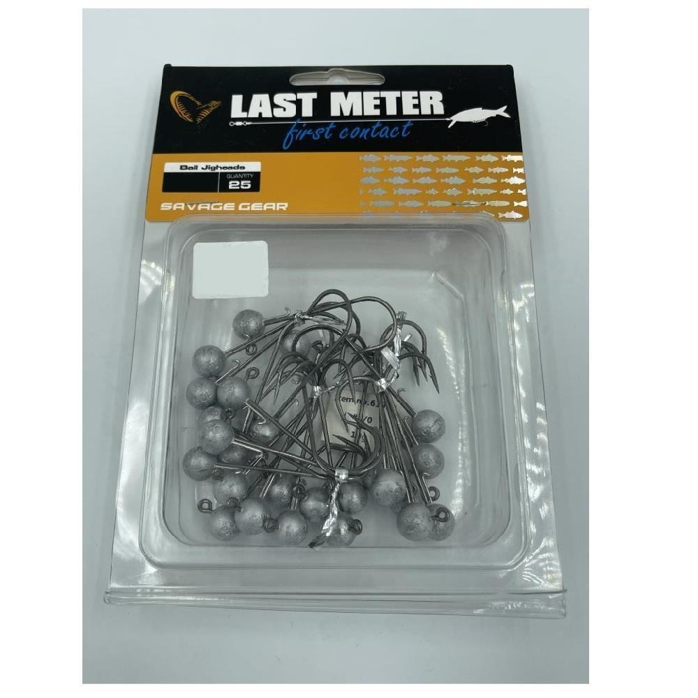 Savage Gear Ball Jighead Gr 60 15g 25 Stck Jig-Kpfe Bulk XXL Packung 5890₽