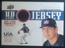 2009 Upper Deck USA Star Prospects Game Jersey Asher Wojciechowski #GJU-40 Relic
