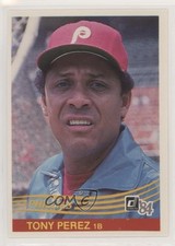 1984 Donruss Tony Perez #503 HOF qp4