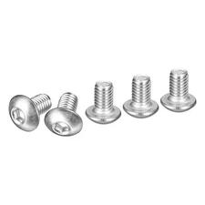 M5-0.8x8mm Button Head Socket Cap Screws - 100Pack - Good for Machine - 304 S...