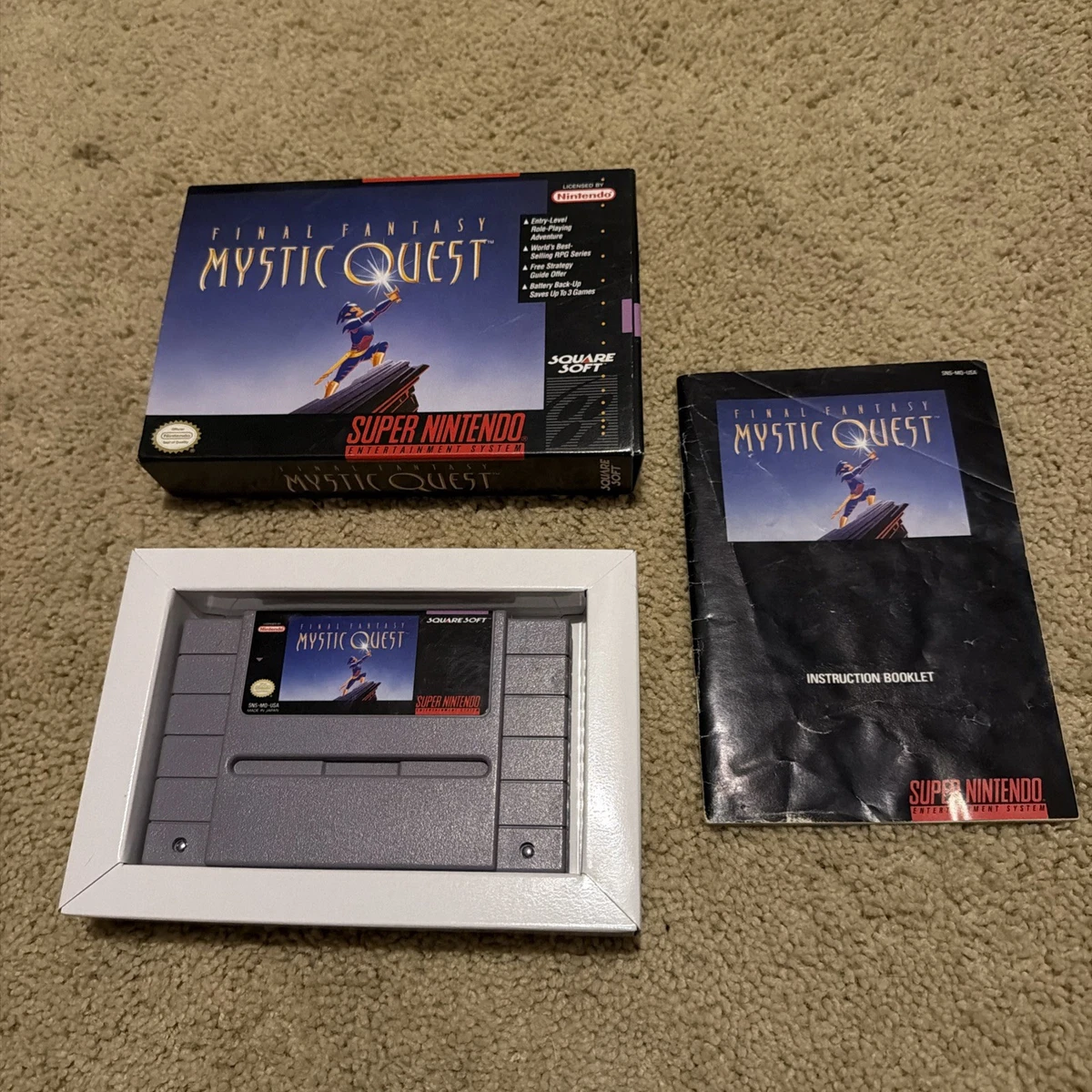 Final Fantasy: Mystic Quest Boxing Video Games for sale | eBay