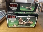 1983 Vintage Star Wars ROTJ Speeder Bike - Factory Sealed NIB NEW IN BOX
