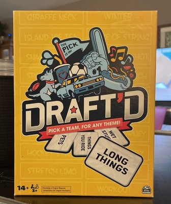 Draft d Competitive Drafting Party Game Brand New Sealed