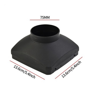 1x Single Hole Cover Outlet Cover Single Hole For Truck Heater Hot New