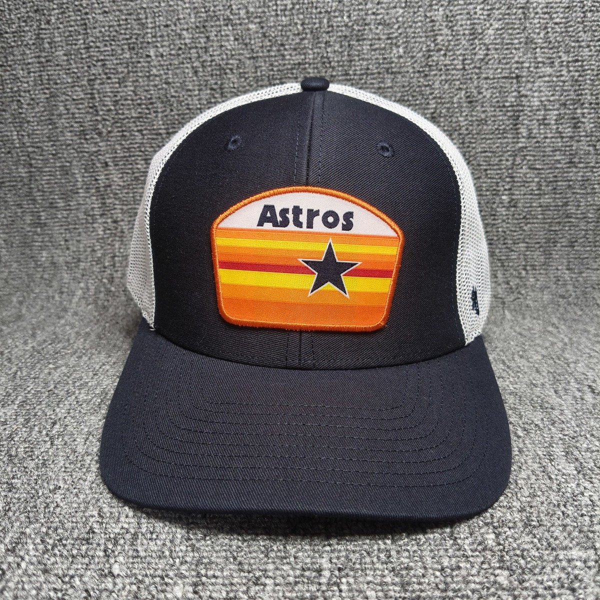 '47 Brand Houston Astros MLB Trucker Snapback Hat Navy White Retro Str