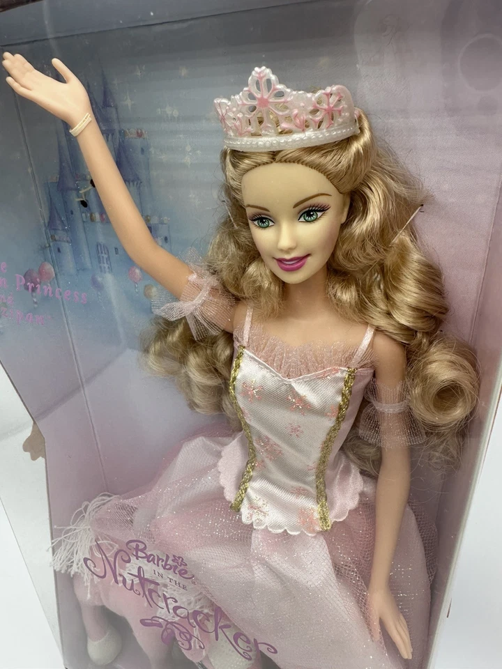Barbie Cascanueces Ciruela de Azúcar Princesa y Mazapán Muñeca Colección Cuento de Hadas Foto 2 de 3