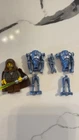 LEGO Star Wars Jedi Bob with Pearl blue droids