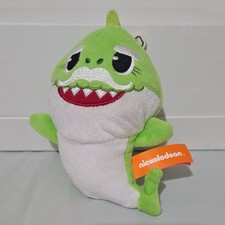 Nickelodeon Pinkfong Baby Shark Green Plush Coin Wallet Washable Small