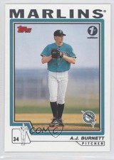 2004 Topps 1st Edition AJ Burnett #485 fm0