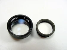 Yashica MAT TLR taking lens set | 80mm f3.5 Lumaxar | 1957 | Parts | $18.50 |#77