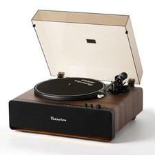 Vinyl Record Player, High Fidelity Belt Drive Turntable for Vinyl Records