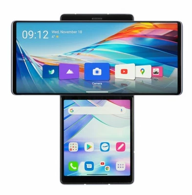 LG Wing 5G LM-F100VM Aurora grau 8GB RAM 256GB Smartphone - Bild 1 von 3