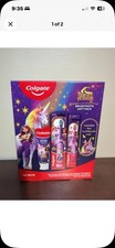 Colgate Unicorn Academy Brushtastic 3pc Gift Pack W/Electric Toothbrush Exp 7/27