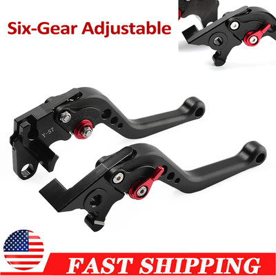 Short Black Clutch Brake Levers Kits For Aprilia RSV4 1000 R/ Factory 2009-2015