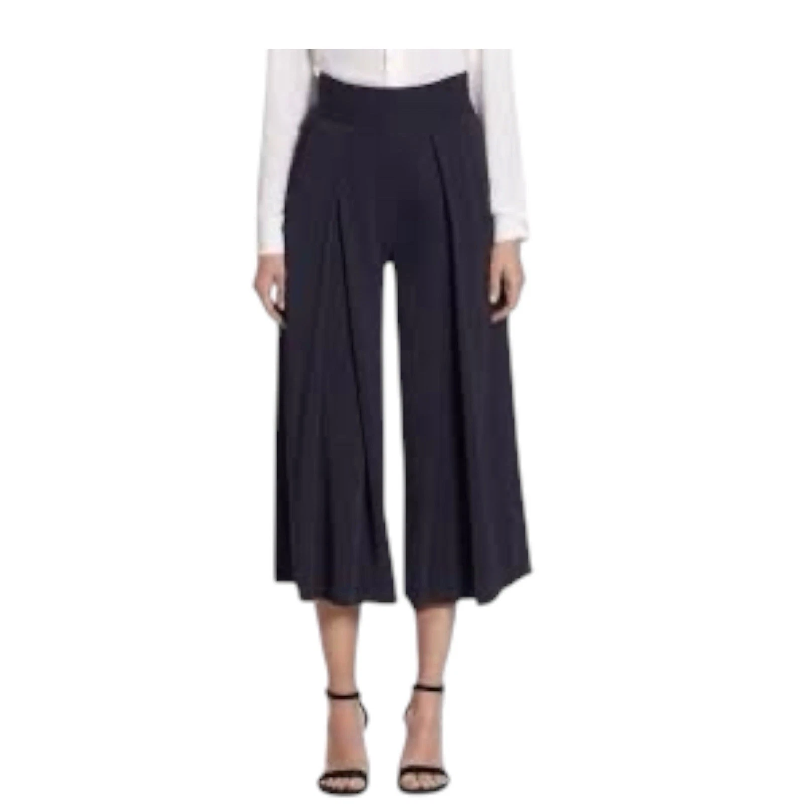 Lauren Ralph Lauren Womens Wide Leg Wide Leg Pants Capri Size 6 $245